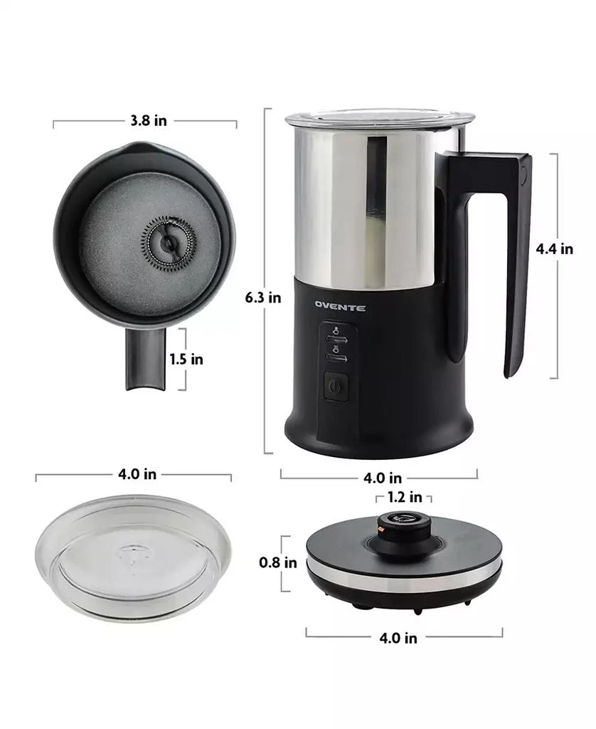 OVENTE 3 In 1 Electric Milk Frother 7
