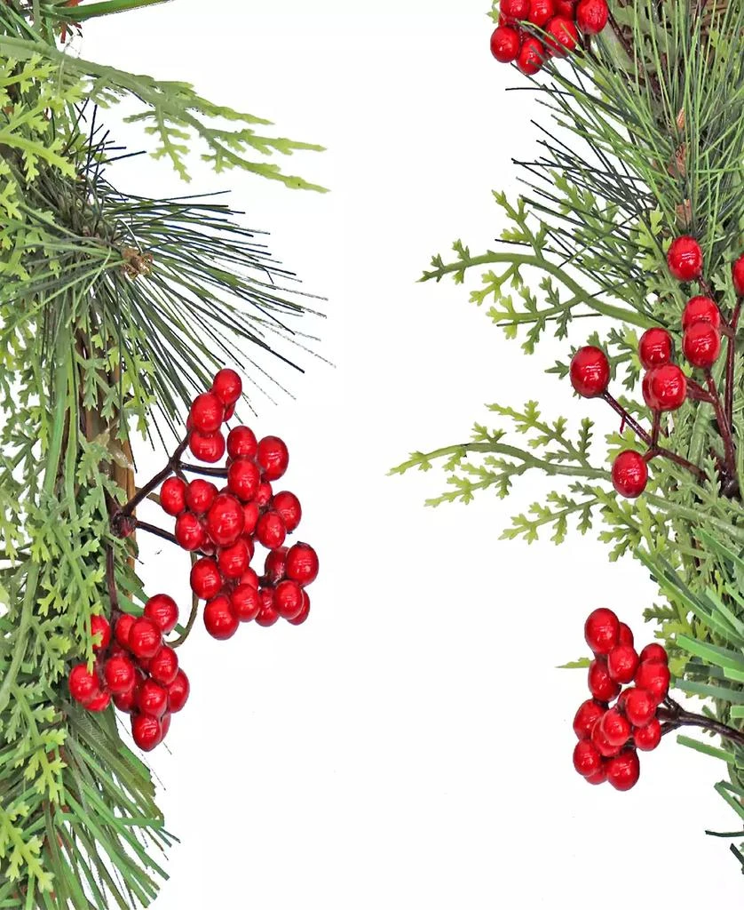 National Tree Company 5' HGTV Home Collection Evergreen JOY Wall Decoration 3
