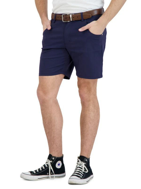 Levinas Performance Tech Stretch Denim Shorts 3