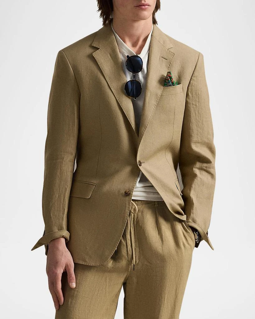 Ralph Lauren Men's Tailored Linen Suit Jacket 4