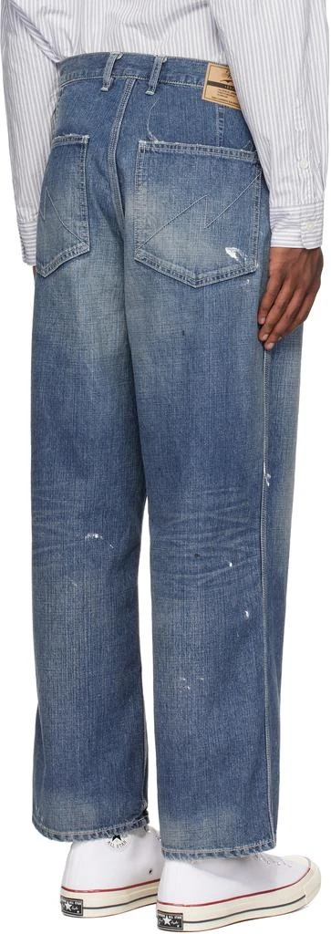 NEIGHBORHOOD Blue Washed Utility Jeans 3