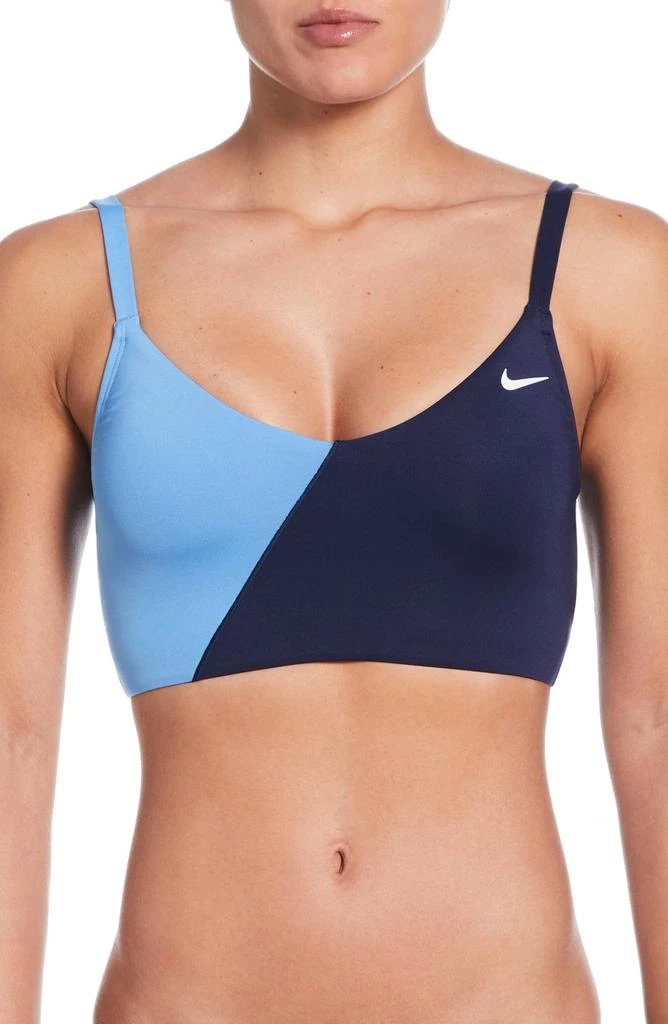 NIKE V-Neck Midkini Bikini Top 1