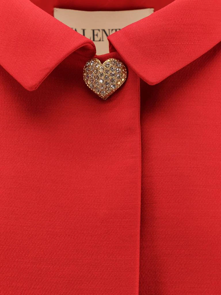 Valentino Valentino Crepe Couture Buttoned Jacket 3