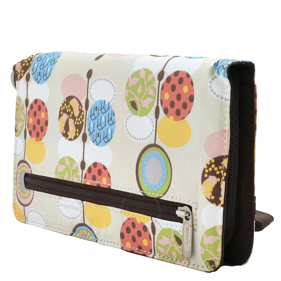 Le Sportsac Multicolor Zip-Around Wallet With Strap 3