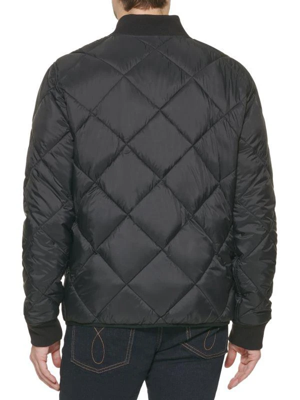 Calvin Klein Reversible Quilted Snap Front Bomber 2