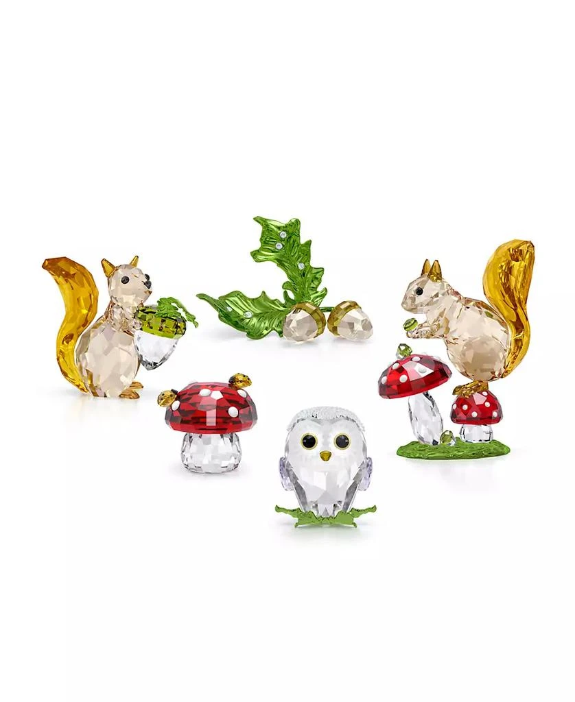 Swarovski Idyllia Squirrel and Mushrooms Figurine 5