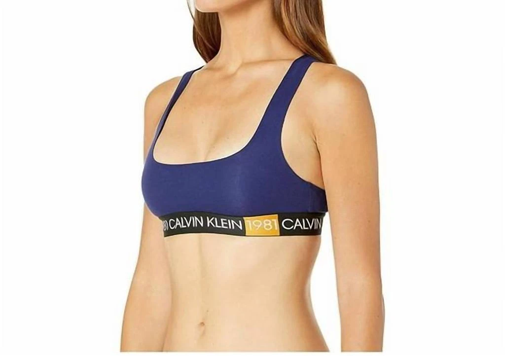 Calvin Klein 1981 Bold Unlined Bralette 2