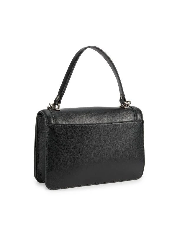 Karl Lagerfeld Paris Simone Logo Leather Top Handle Bag 4