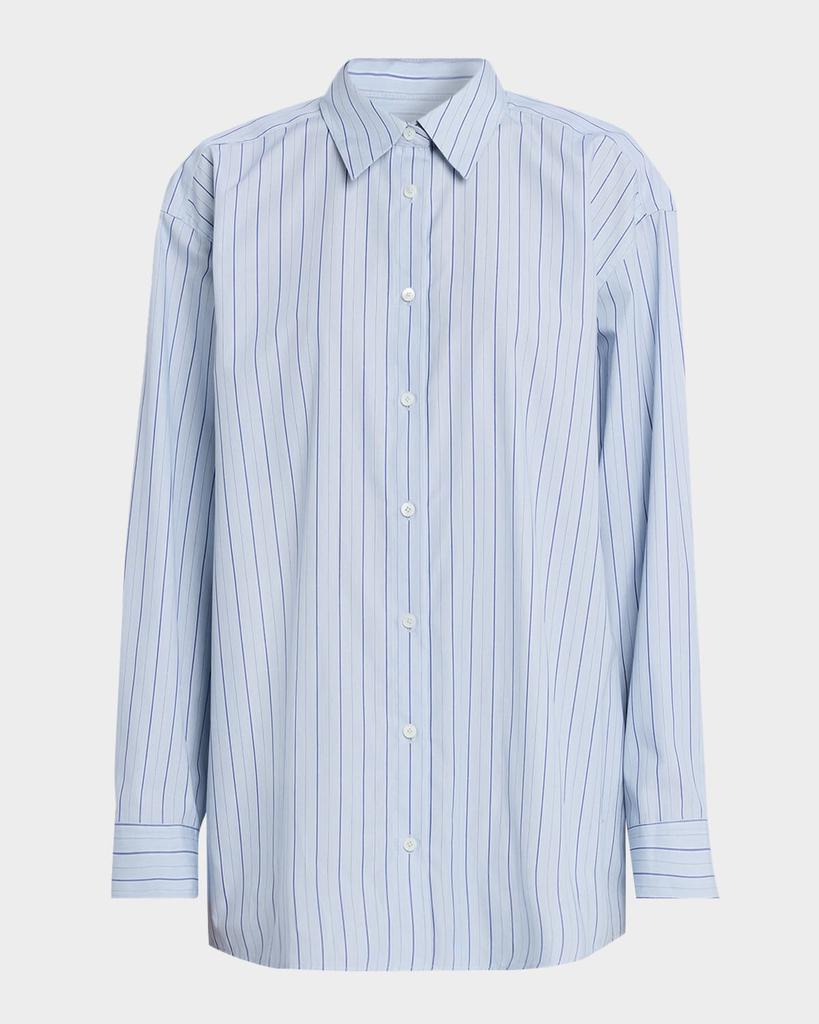 Totême Classic Stripe Button-Front Shirt