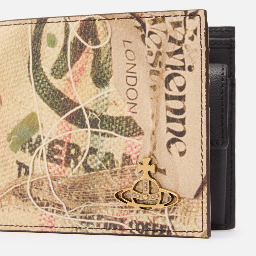 Vivienne Westwood Bifold Grained Leather Wallet 4
