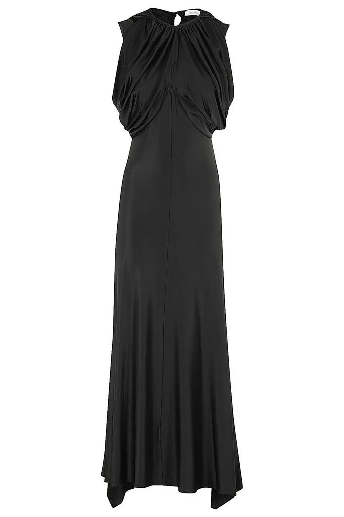 Paco Rabanne Paco Rabanne Gather Detailed Midi Dress 1