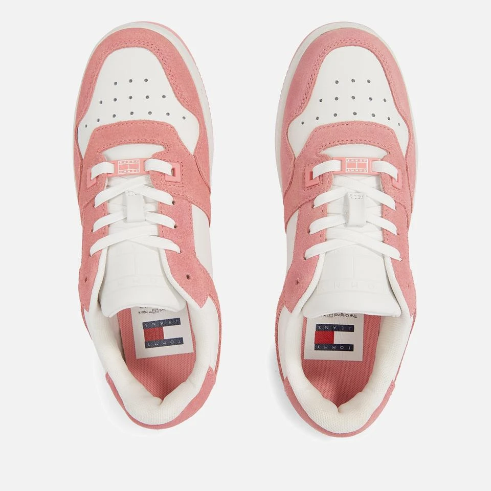 Tommy Jeans TOMMY JEANS WOMEN'S LEATHER SUEDE BASKETBALL TRAINERS 3