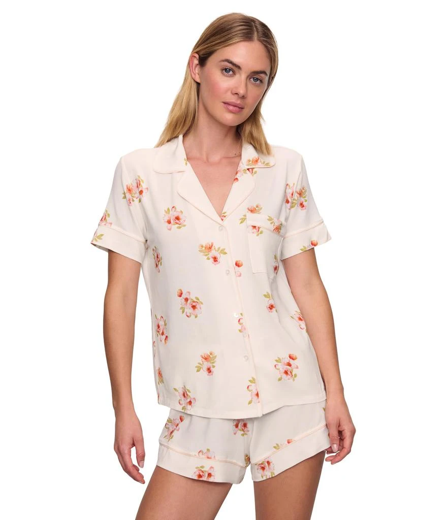 Eberjey Gisele Printed - The Relaxed Short PJ Set 1