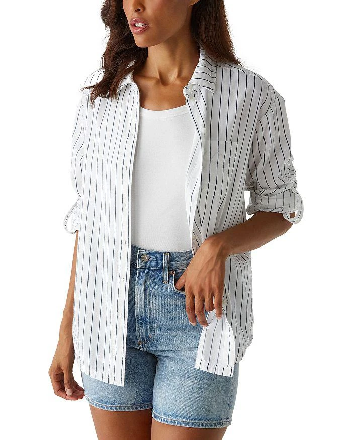 Michael Stars Beau Oversized Shirt 4