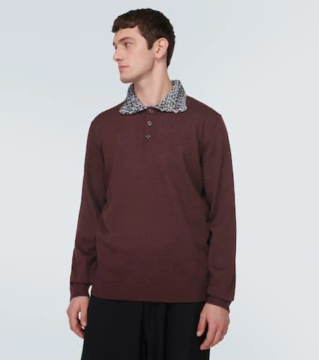 MAISON MARGIELA Wool polo sweater 3