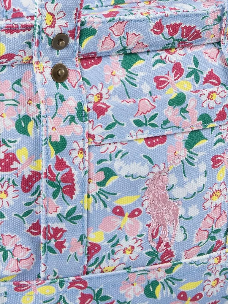 Ralph Lauren Girl's Floral Canvas Mini Tote Bag 6