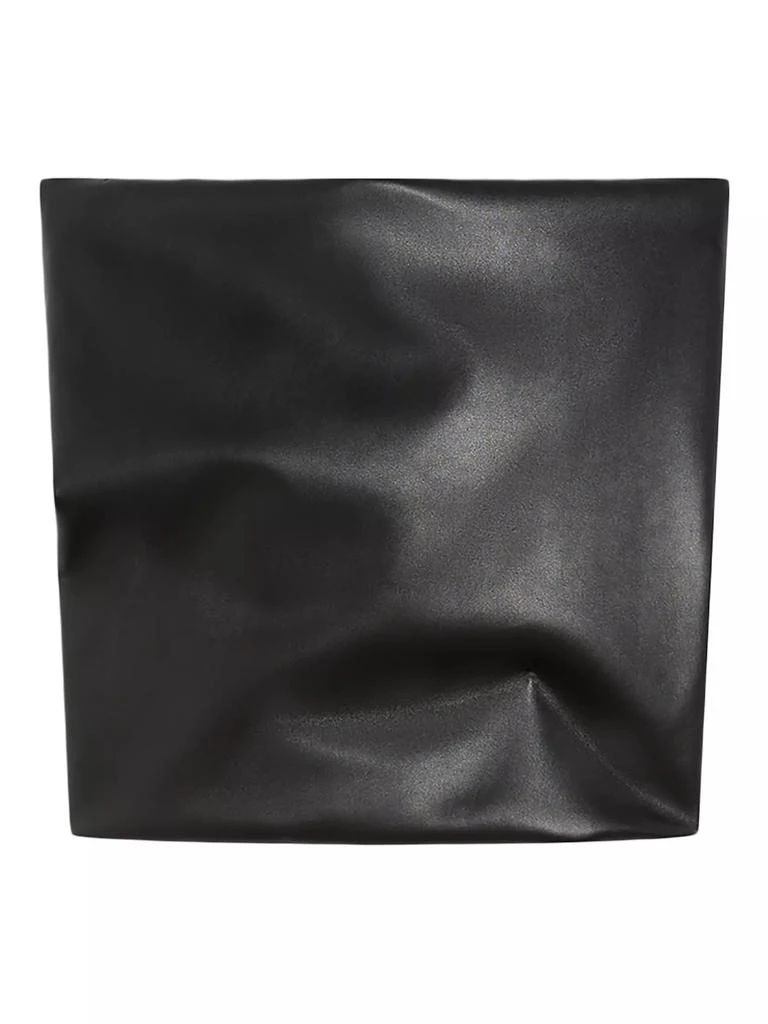 Max Mara Lindsey Faux Leather Top 1