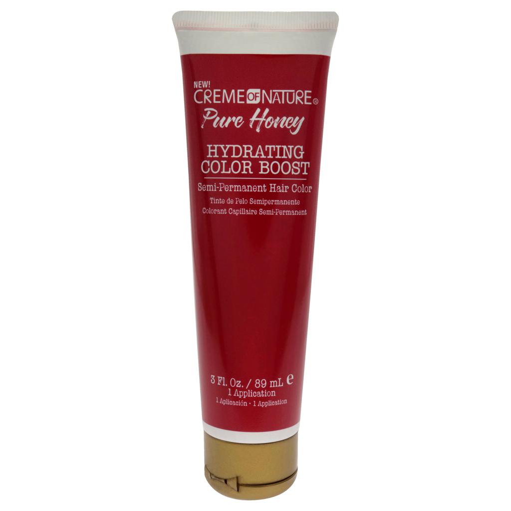 Creme Of Nature Pure Honey Hydrating Color Boost Semi-Permanent Hair Color - Fuchsia by  for Unisex - 3 oz Hair Color