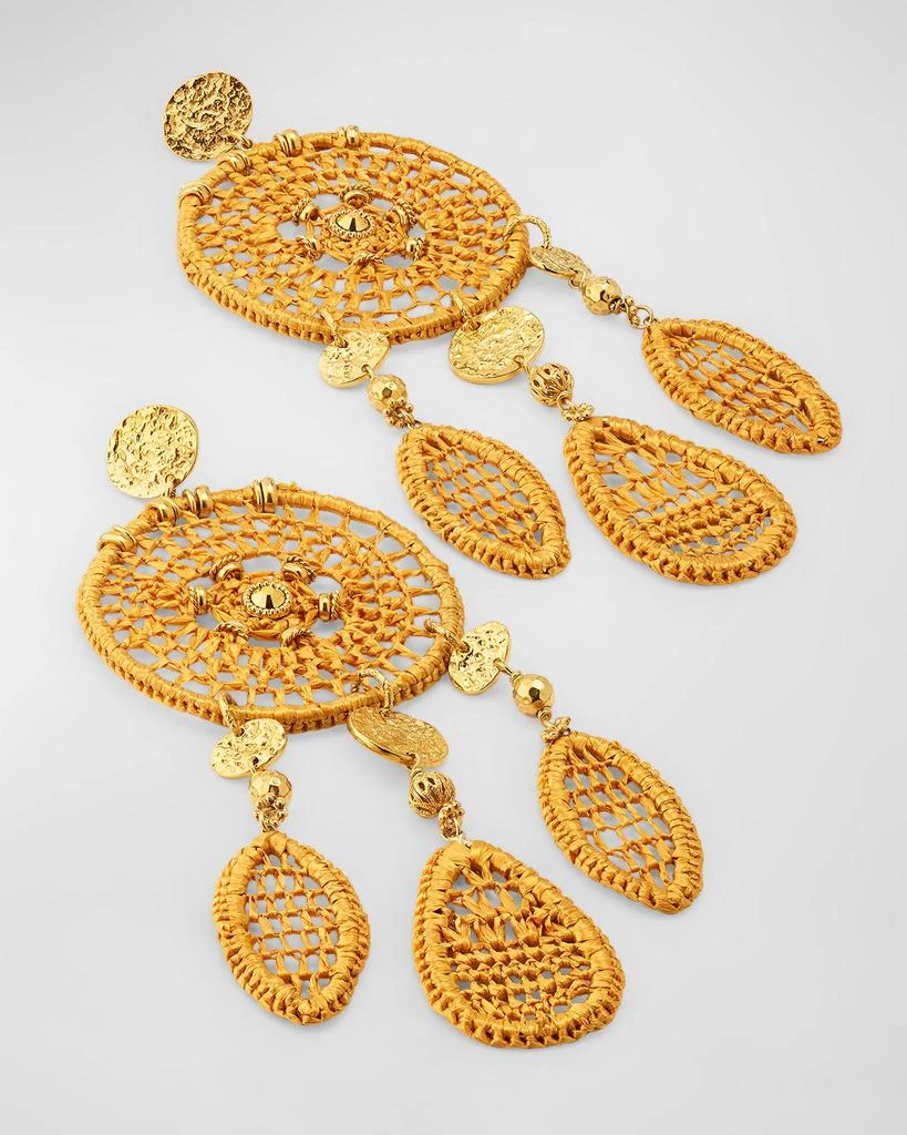 GAS Bijoux Fanfaria Chandelier Drop Earrings 3