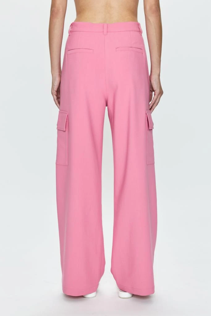 Pistola Denim Brynn High Rise Relaxed Cargo Trouser  - Pink Cosmos 4