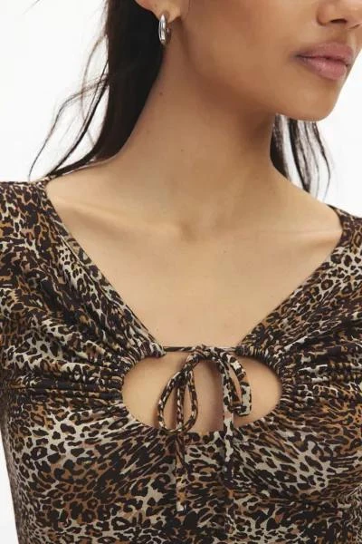Silence + Noise Silence + Noise Sierra Keyhole Long Sleeve Top 2