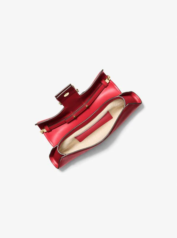 Michael Kors Colby Small Leather Convertible Clutch 2