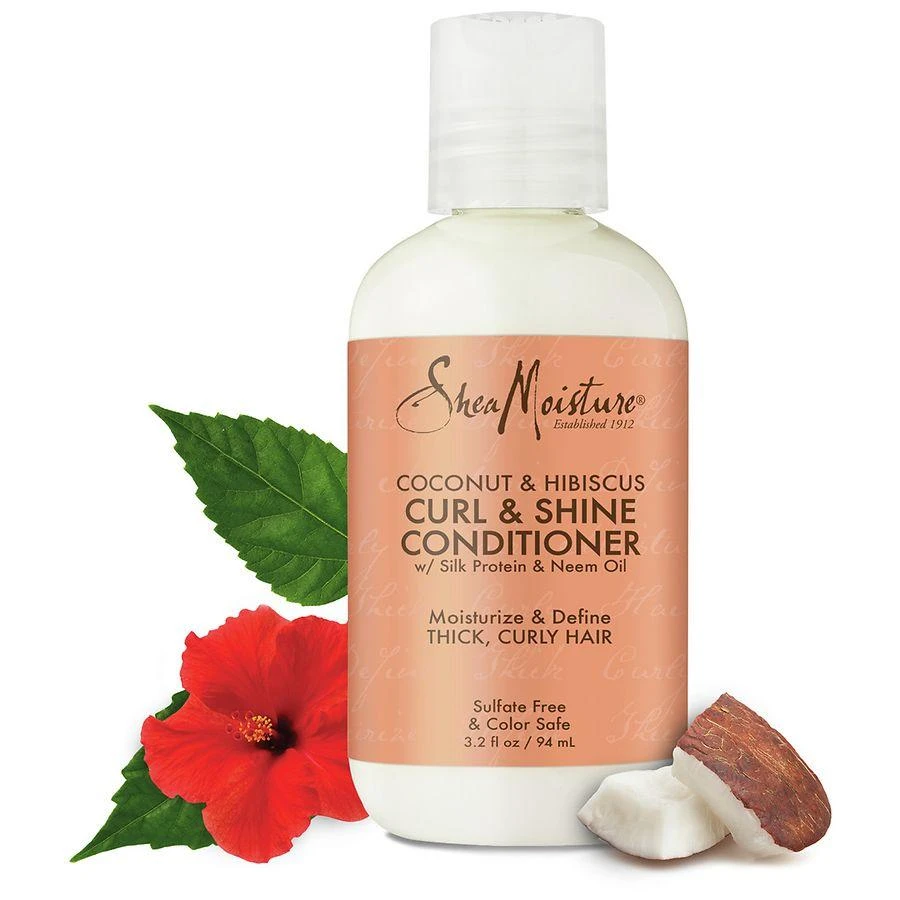 SheaMoisture Curl & Shine Conditioner Coconut & Hibiscus 6