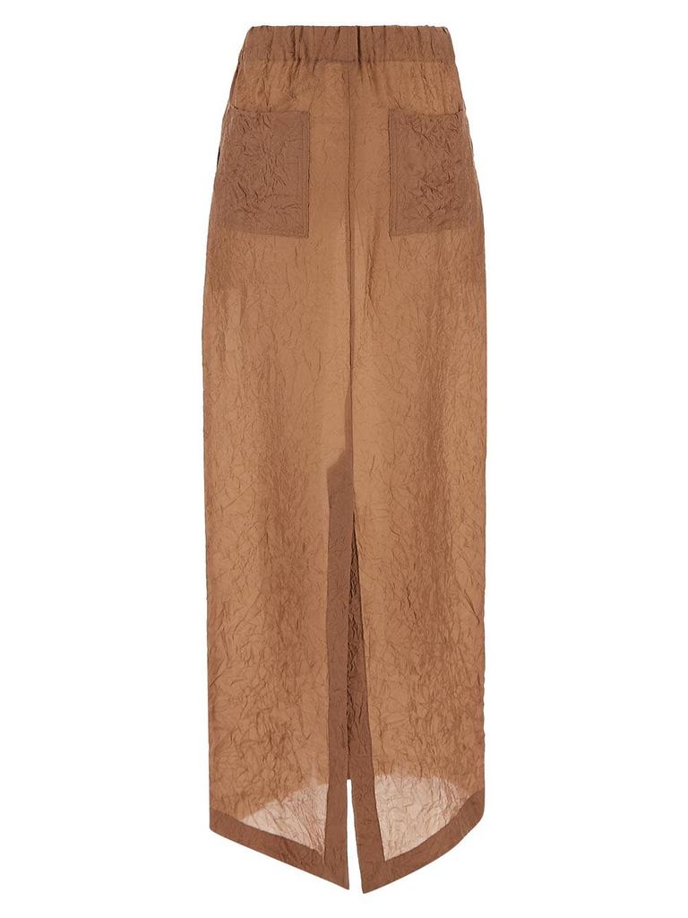 Max Mara Aeroso back slit skirt