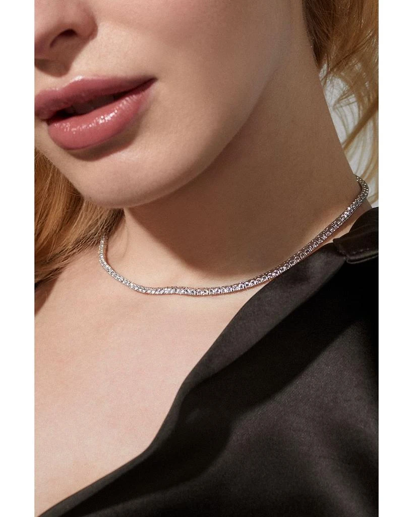 Nadri Cubic Zirconia Tennis Necklace, 16" Necklaces Free