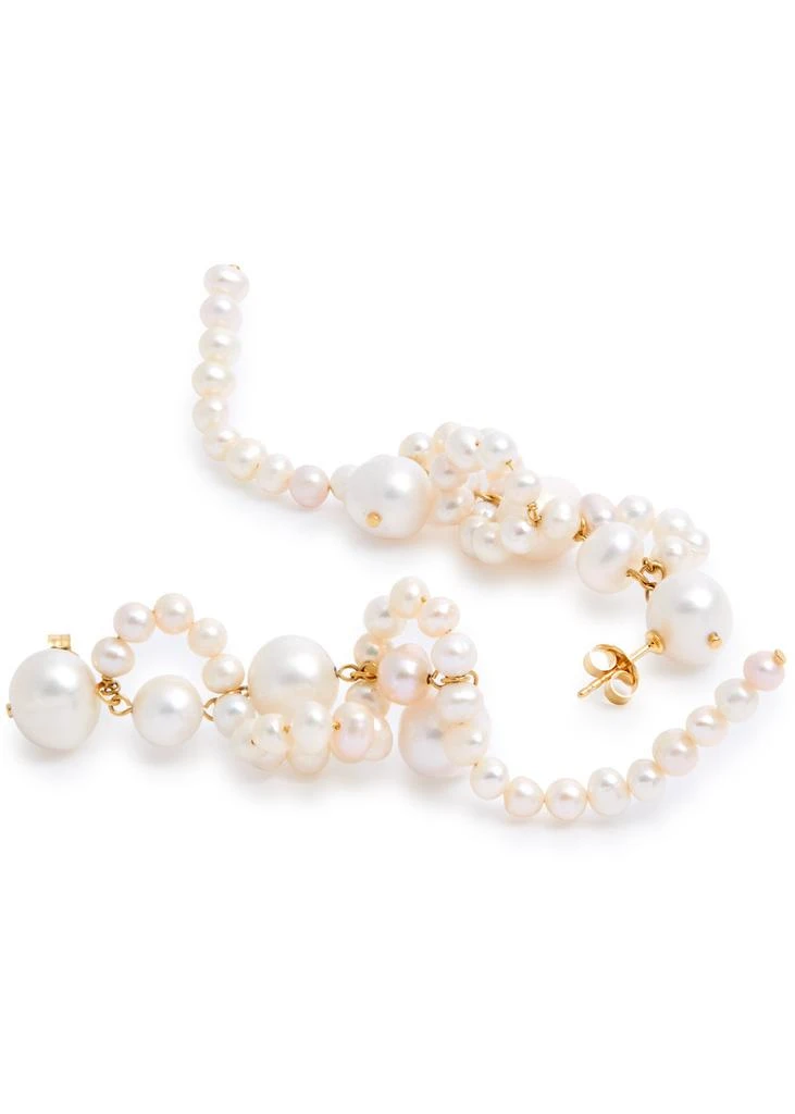 Completedworks The Mist pearl drop earrings  3