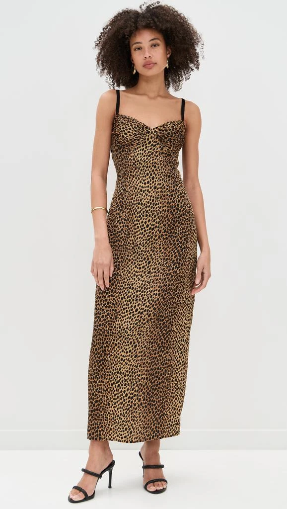 Reformation Stormi Satin Dress 6