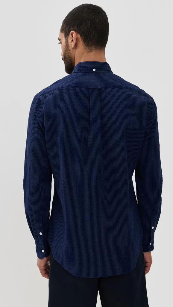 Gitman Vintage Indigo Seersucker Shirt 2
