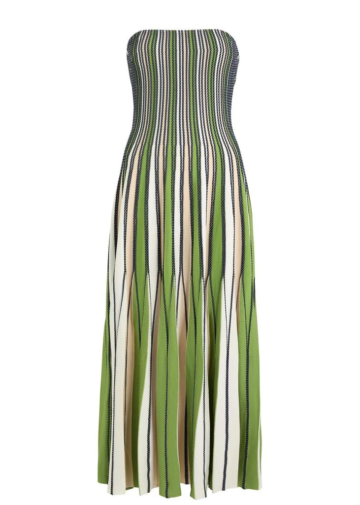 Jonathan Simkhai Soleil striped knit-jersey midi dress 1
