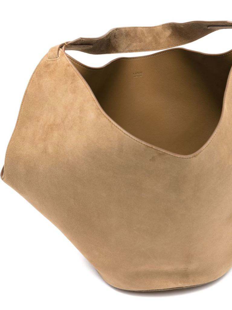 Khaite KHAITE - Lotus Medium Leather Shoulder Bag
