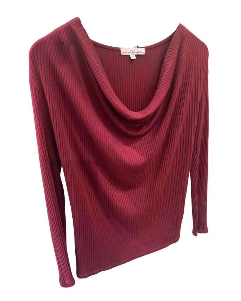 Red Haute Red Haute - Women's Cowl Neck Top