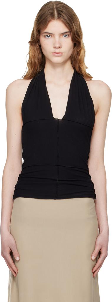 Shop Black 'Valley' Tank Top on Sale at BeyondStyle – Get 70% Off