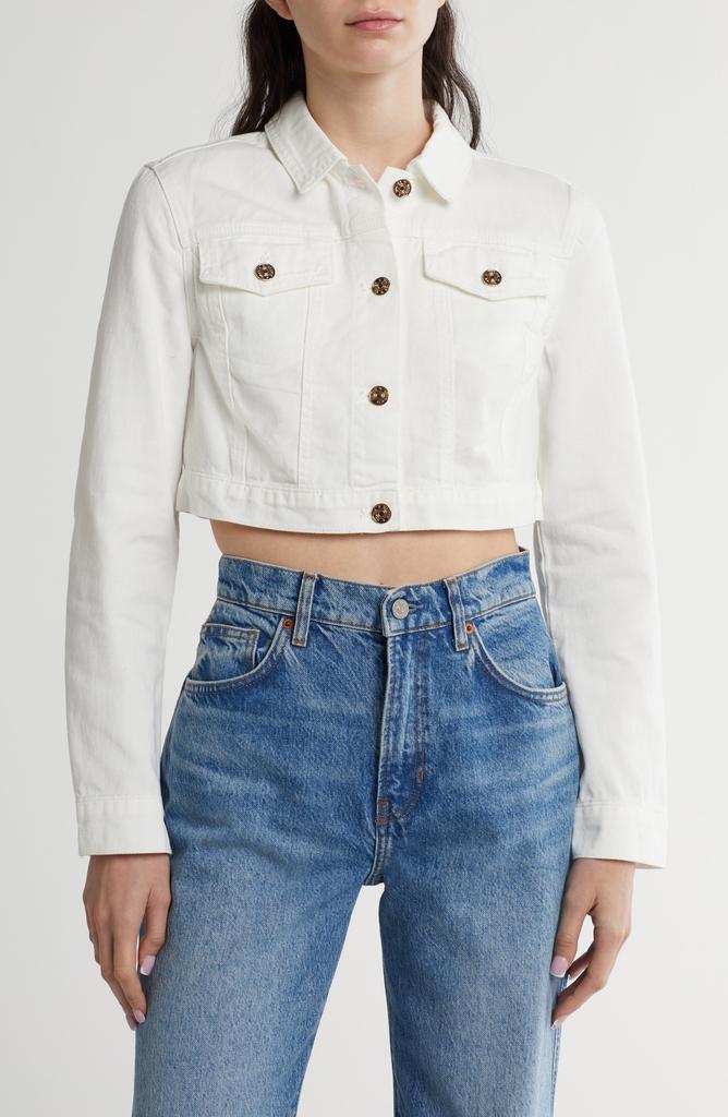 Walter Baker Tressa Crop Denim Jacket