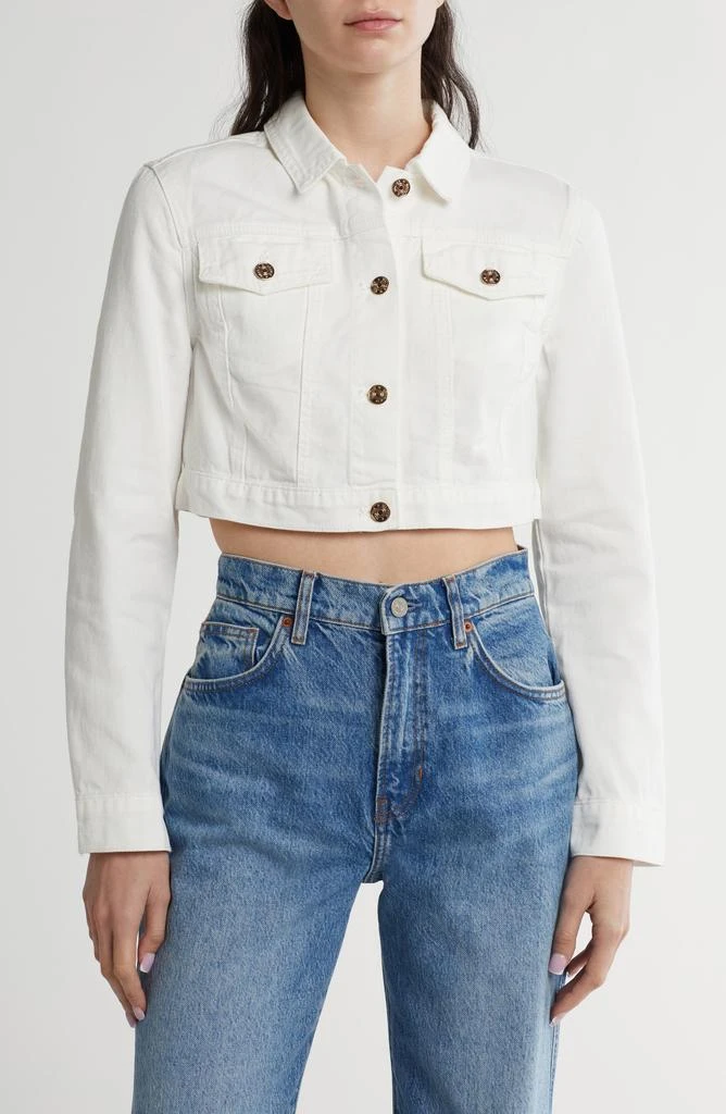 Walter Baker Tressa Crop Denim Jacket 1