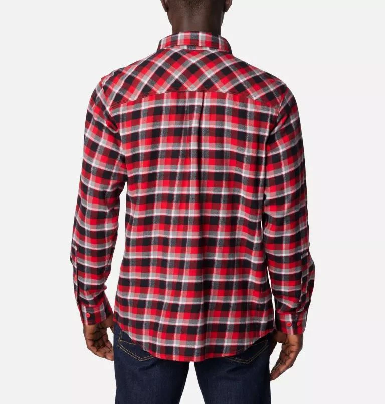 Columbia Columbia Men's Collegiate Flare Gun  Flannel Long Sleeve Shirt - Georgia- 2