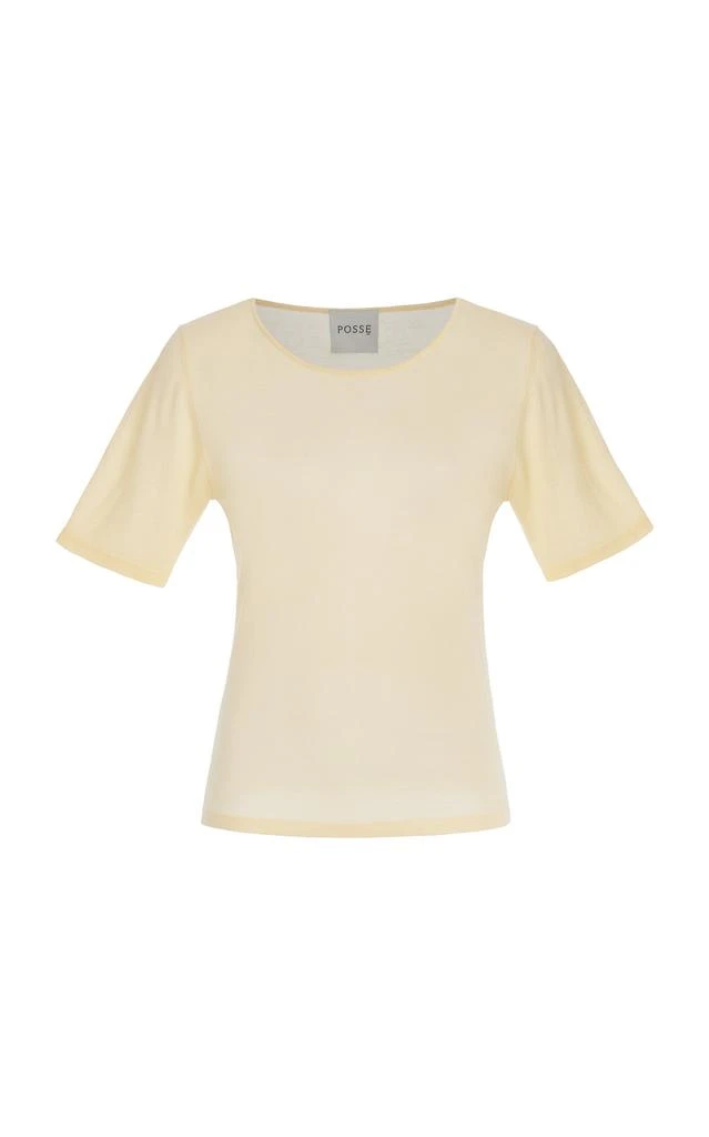 Posse Posse - Exclusive Cooper Knit Top - Yellow - XS - Moda Operandi 1