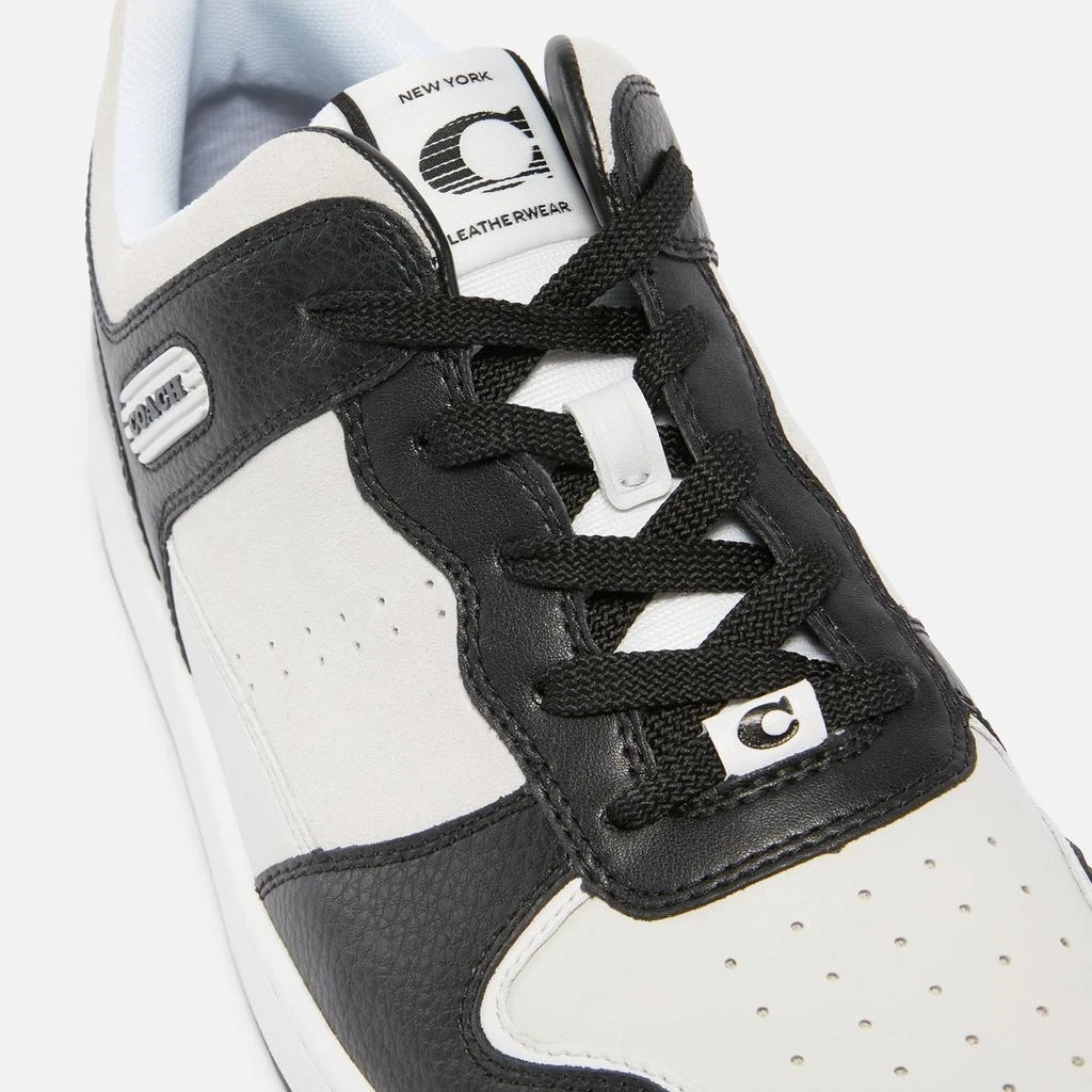 Coach Coach Men's C201 Basket Leather and Suede Trainers 5