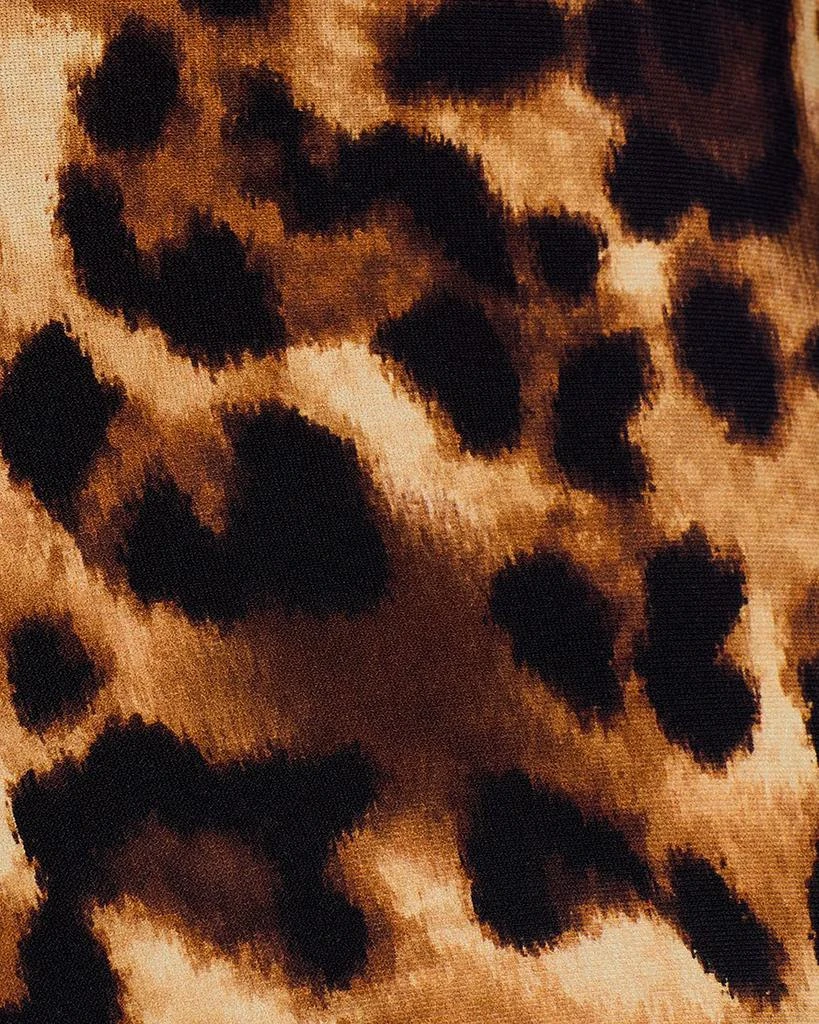 Robin Piccone Leopard Print One Piece Swimsuit - Exclusive 4