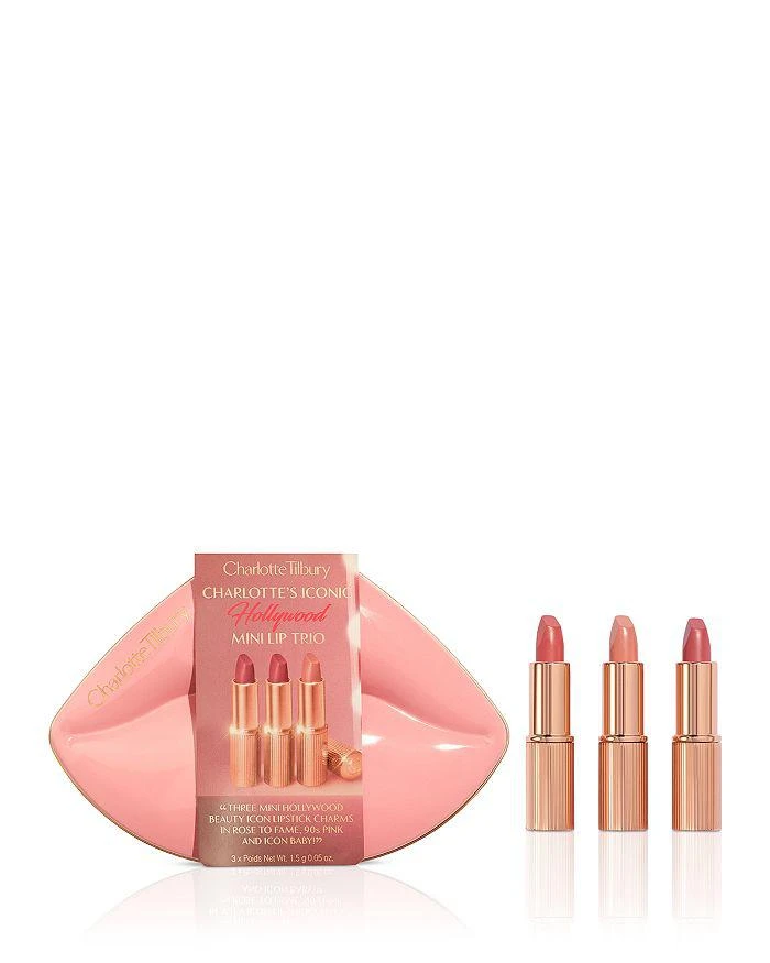 Charlotte Tilbury Charlotte's Iconic Hollywood Mini Lip Trio 1