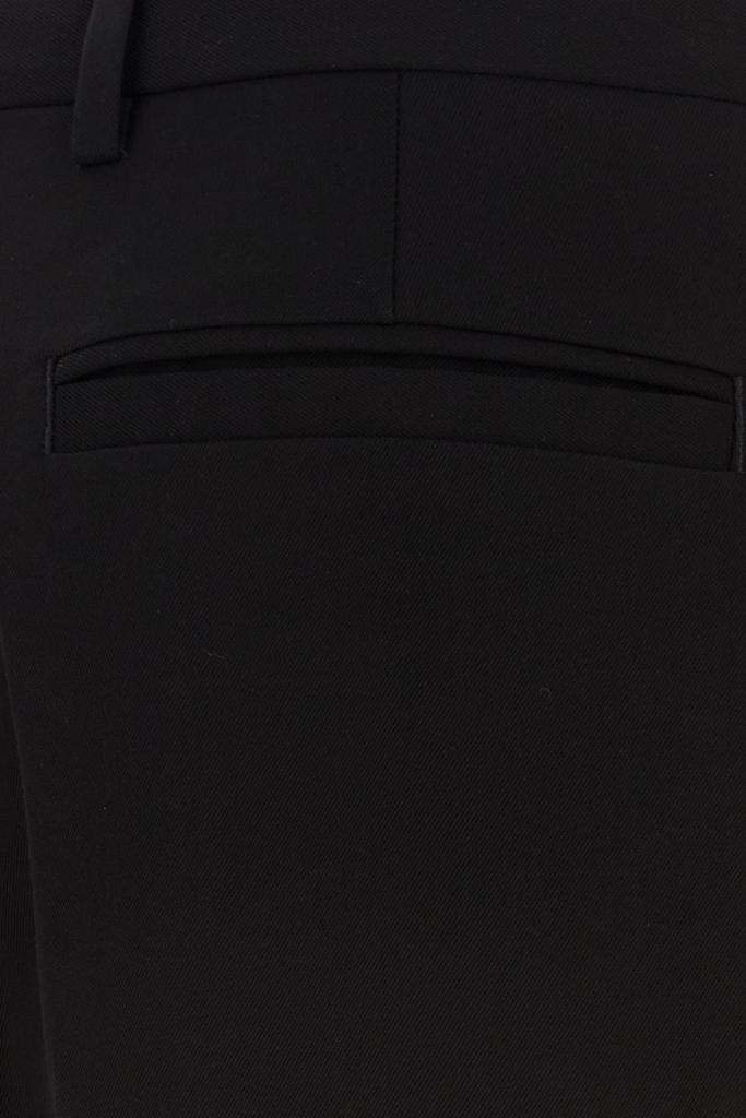 Versace Black viscose blend pant