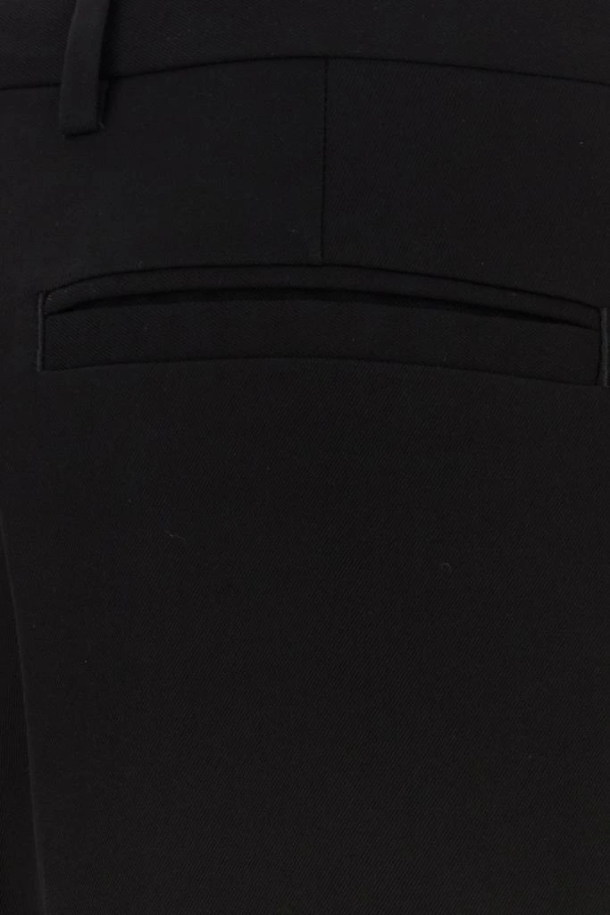 Versace Black viscose blend pant 2