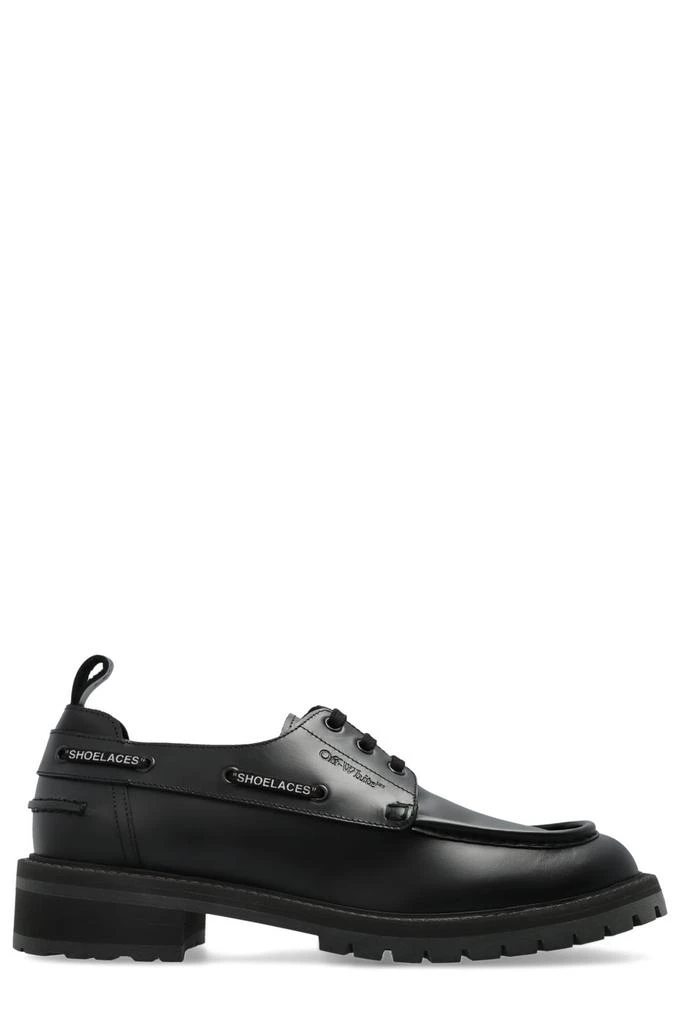 Off-White Black Loafers Slip-Ons Off-White Shoes men - Black | OMIG009C99LEA001 | GIGLIO.COM main image 2