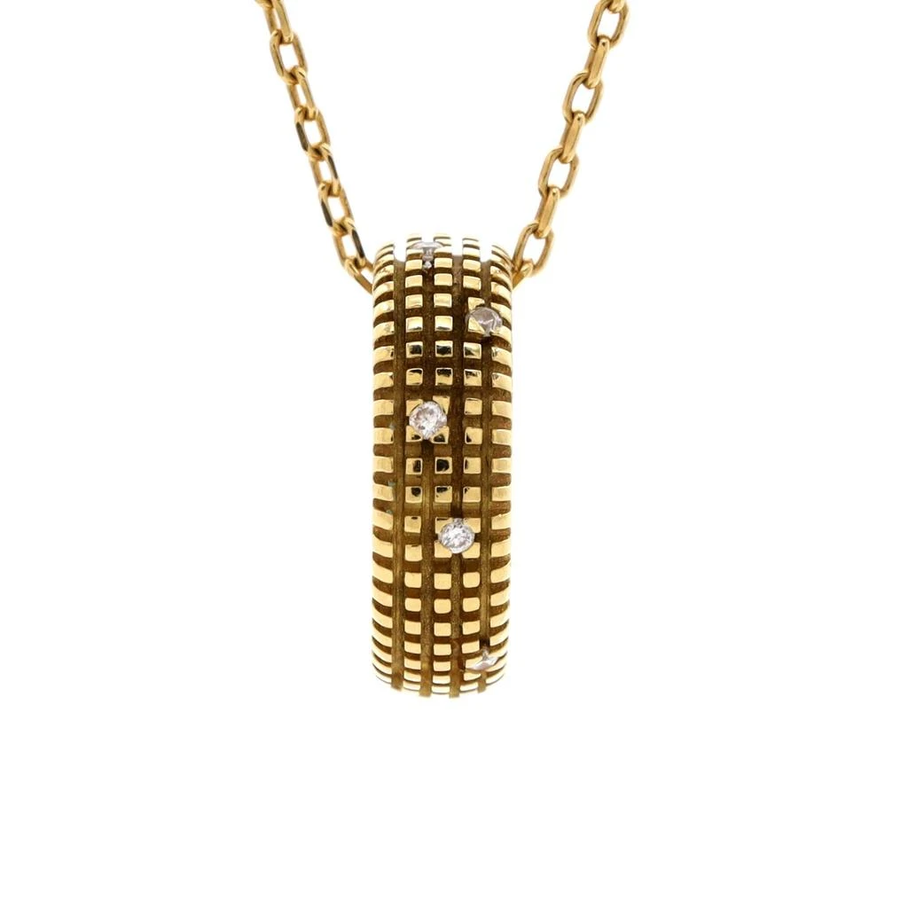 Damiani Metropolitan Dream Pendant Necklace 18K Yellow Gold and Diamonds 1