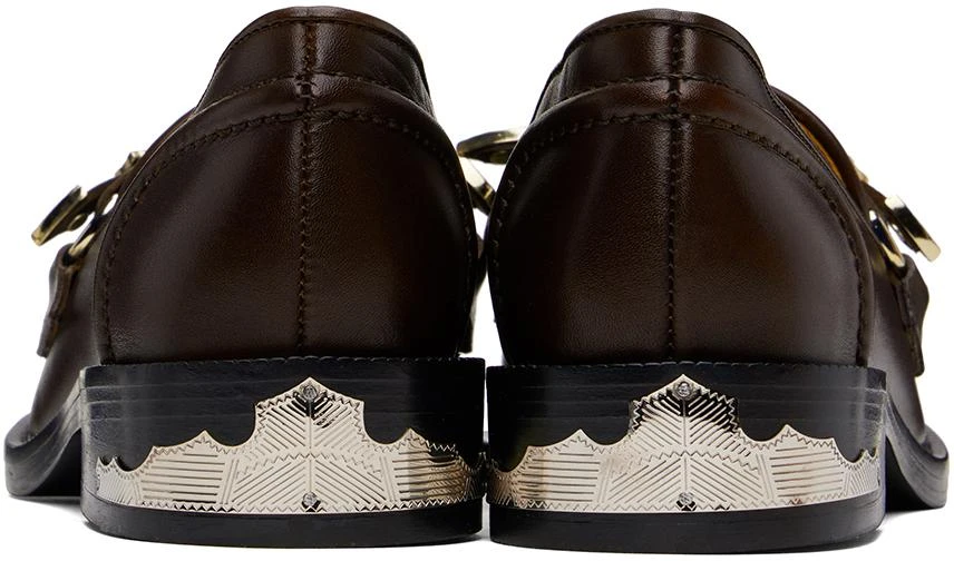 Toga Pulla SSENSE Exclusive Brown Loafers 2