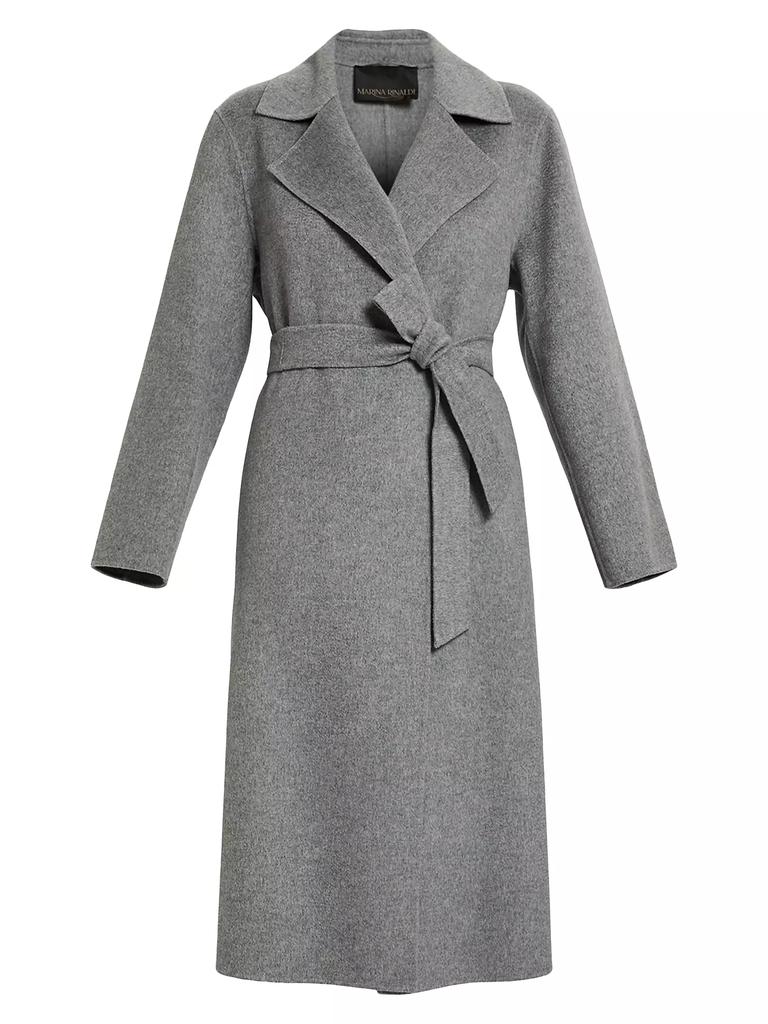 Marina Rinaldi Terra Wool Belted Coat