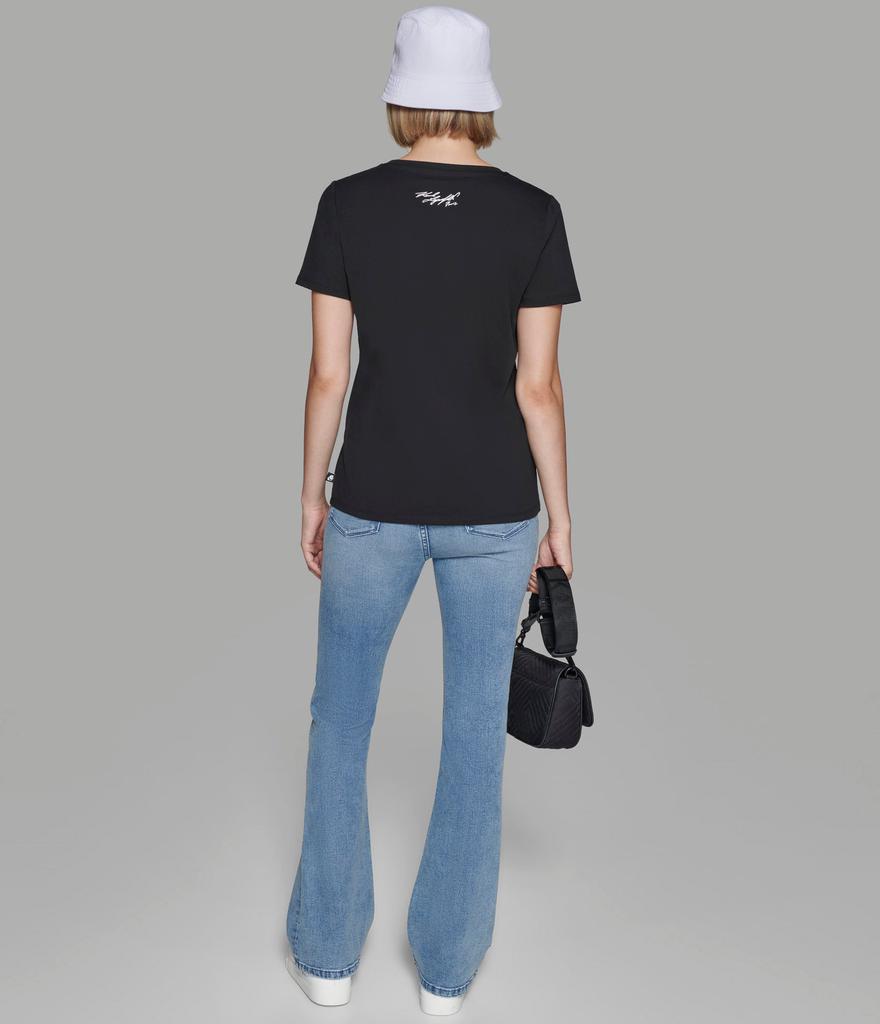 Karl Lagerfeld Paris KARL AND CHOUPETTE EMOJI TEE